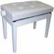 QBGM Banquette Piano Blanc/Blanc