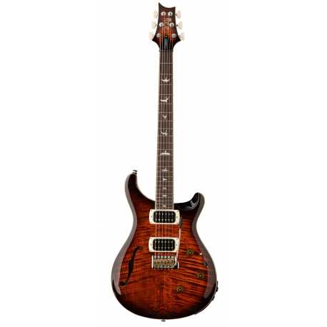SE Custom 24 Semi-Hollow Piezo Orange Tiger SmokeBurst