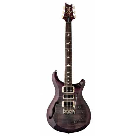 S2 Special Semi Hollow Faded Gray Black Purple Burst