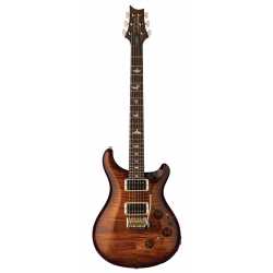 Custom 24 Piezo Black Gold Wraparound Burst
