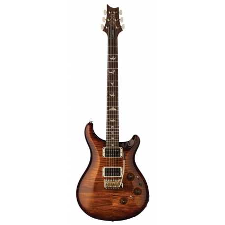 Custom 24 Piezo Black Gold Wraparound Burst