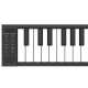 CARRY-ON-FP88-BK - Key Folding Piano - Noir