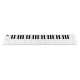 CARRY-ON-FP49T-WT - Folding Piano Touch - Blanc