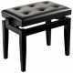 QBGM Banquette Piano Noir/Noir